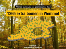 1265 extra bomen geplant in Wemmel